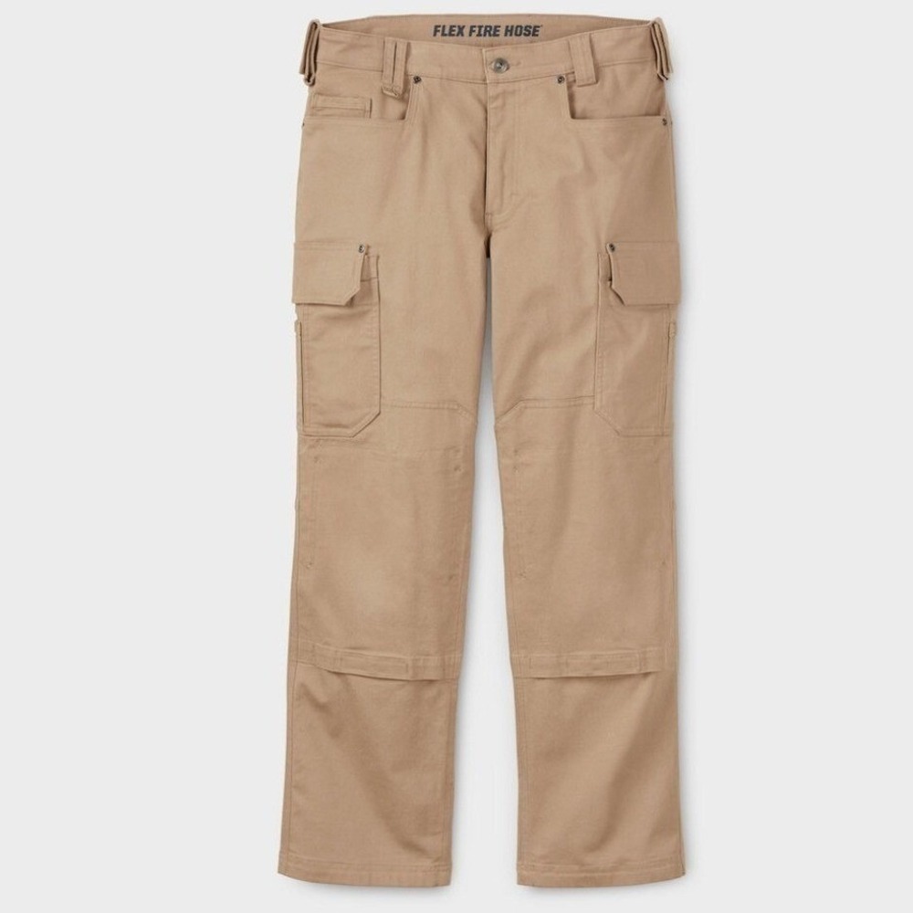 DULUTH Mens 44x32 Flex Fire Hose Ultimate‎ Relaxed Cargo Pants Utility Work NWOT